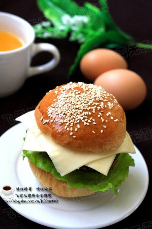 汉堡包的做法
