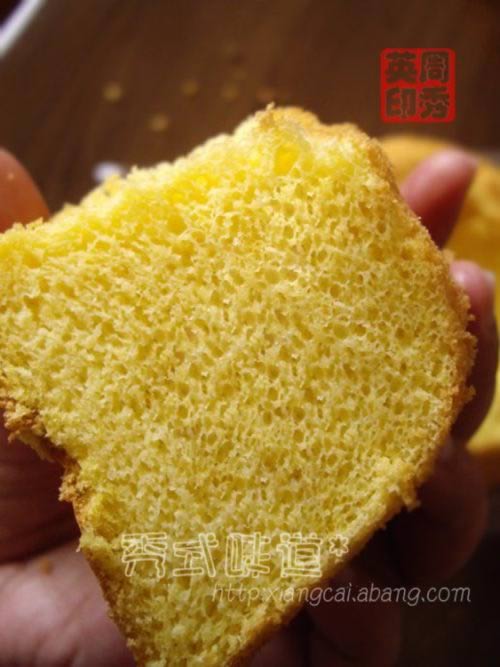 浓香南瓜泥戚风的做法