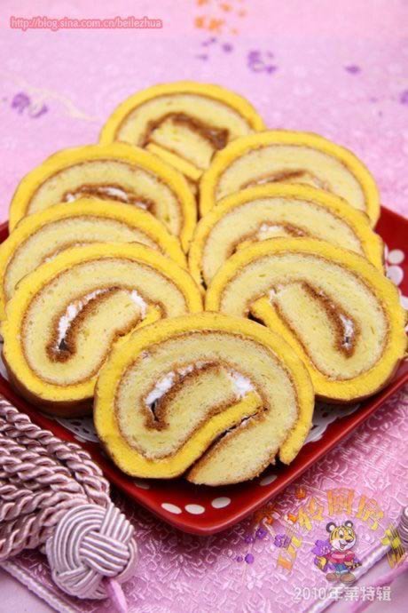 黄金虎皮蛋糕卷的做法