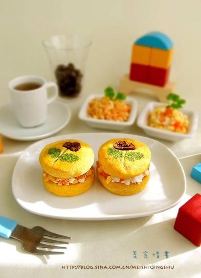 粗粮小馅饼的做法