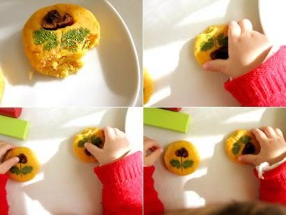 粗粮小馅饼的做法