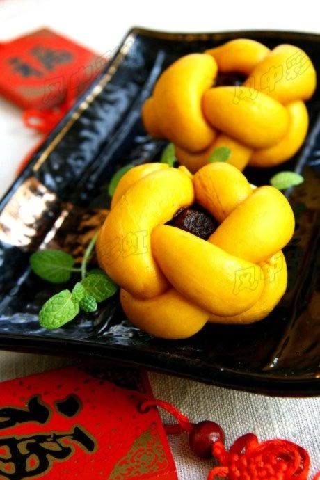 绣球豆包的做法