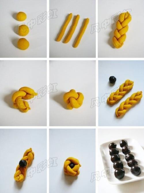 绣球豆包的做法