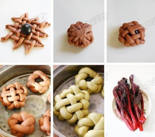 绣球豆包的做法