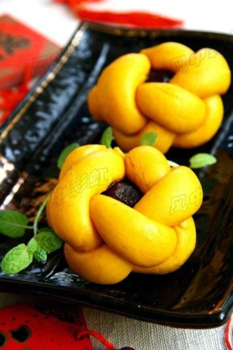 绣球豆包的做法