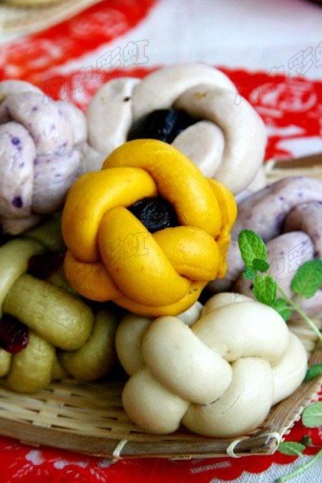 绣球豆包的做法