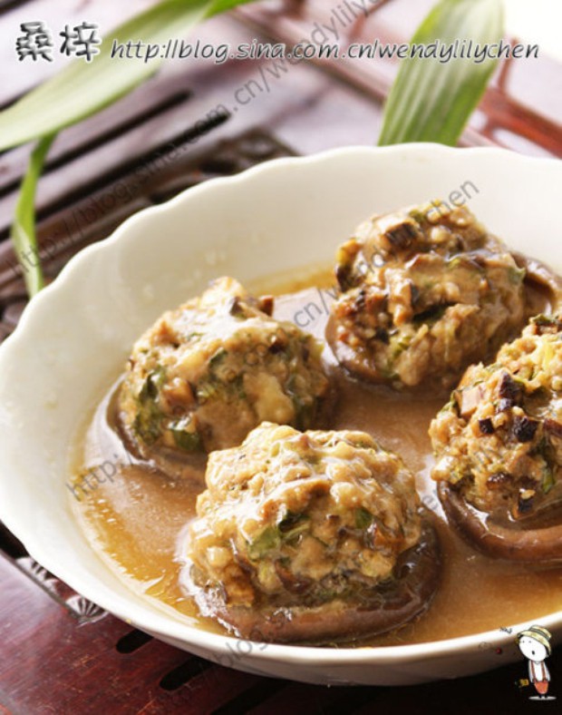 香菇鸡肉盏的做法 香菇鸡肉盏的做法