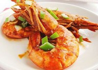 家常干烧阿根延大红虾的做法步骤图解