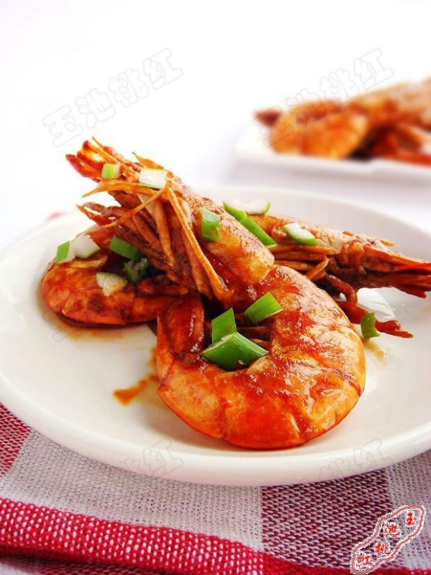 家常干烧阿根延大红虾的做法,怎么做,家常干烧阿根延大红虾如何做好吃详细步骤图解的做法