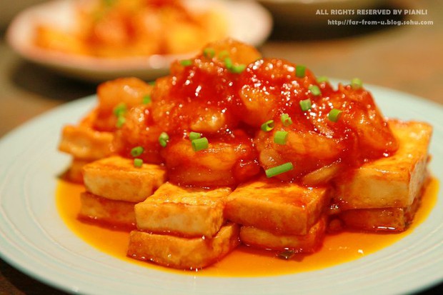 鲜虾番茄豆腐的做法,怎么做,鲜虾番茄豆腐如何做好吃详细步骤图解的做法