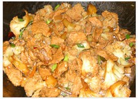 花菜烧肉的做法步骤图解