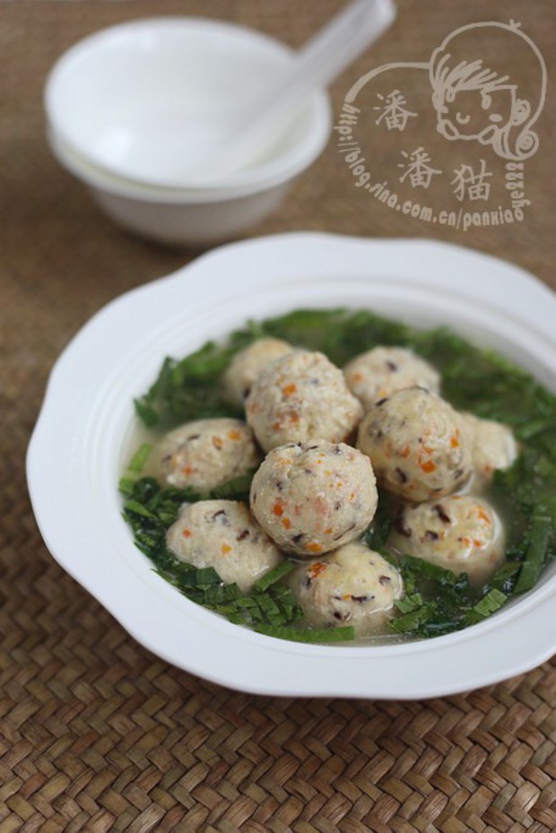 好吃又营养蔬菜鸡肉丸的做法,怎么做,蔬菜鸡肉丸如何做好吃详细步骤图解的做法