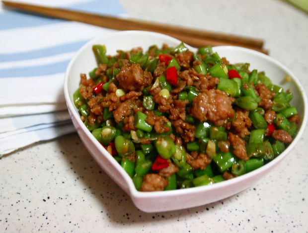 肉沫豆角下饭菜的做法,怎么做,肉沫豆角下饭菜如何做好吃详细步骤图解的做法