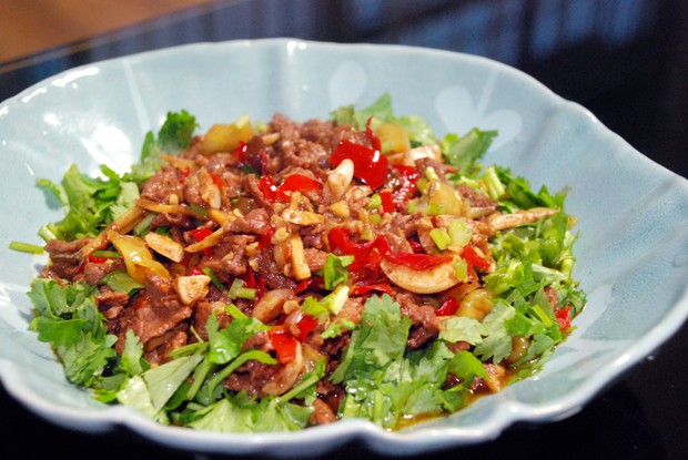 酸辣小炒牛肉的做法,怎么做,酸辣小炒牛肉如何做好吃详细步骤图解的做法