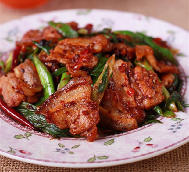 生爆盐煎肉的做法 生爆盐煎肉的做法