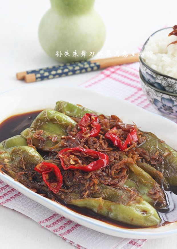 油焖尖椒的做法 油焖尖椒的做法