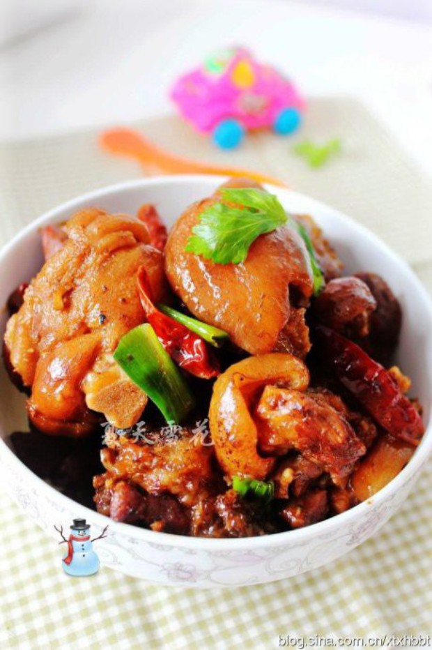 麻辣下饭菜肘子的做法,怎么做,麻辣肘子如何做好吃详细步骤图解的做法