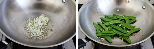 第3步清炒荷兰豆的家常做法图片步骤