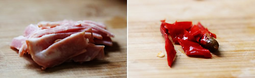 第3步胡萝卜炒菜花的家常做法图片步骤