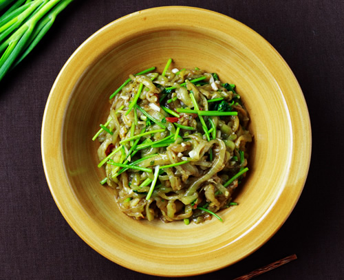 芫爆茄丝的做法图解_如何做,芫爆茄丝怎么做好吃的做法