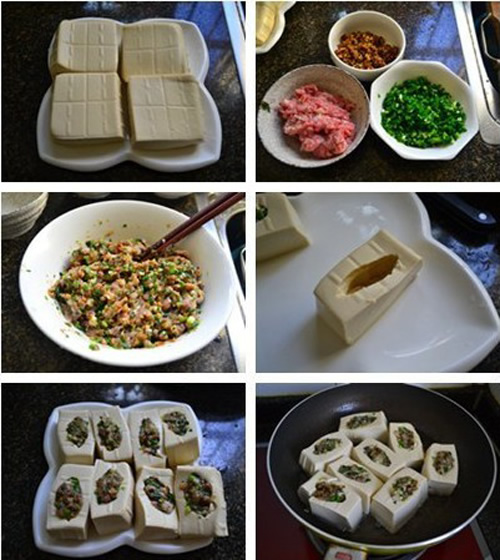 第2步客家酿豆腐的家常做法图片步骤