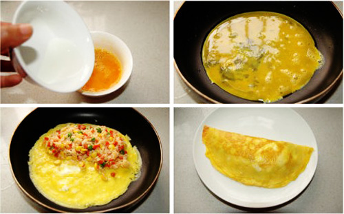 第4步超营养的华丽版蛋包饭的家常做法图片步骤