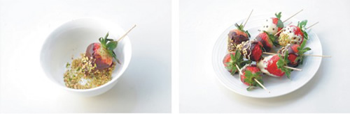 第5步草莓棒棒糖的家常做法图片步骤