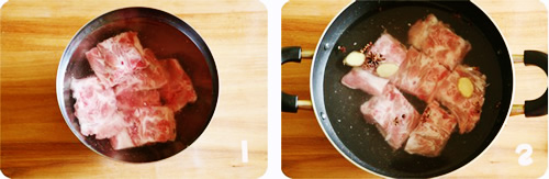 第2步莲藕猪骨汤的家常做法图片步骤