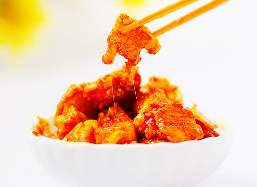 第5步拔丝苹果的家常做法图片步骤