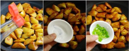 第3步普通变华丽的玫瑰腐乳烧土豆的家常做法图片步骤