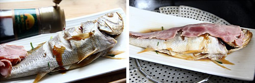 第5步培根大黄鱼的家常做法图片步骤