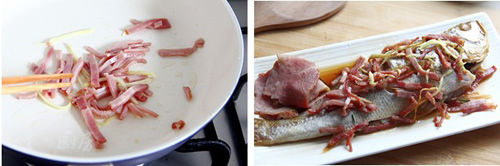 第7步培根大黄鱼的家常做法图片步骤