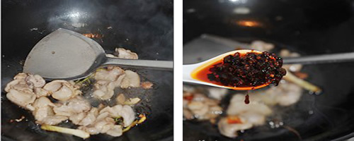 第4步辣炒菜花的家常做法图片步骤