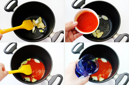 第3步西红柿酸汤鱼的家常做法图片步骤