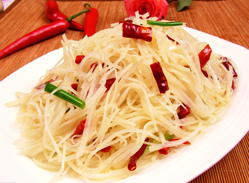 炝炒土豆丝的做法 炝炒土豆丝的做法