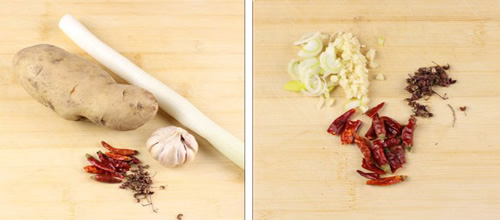 第2步炝炒土豆丝的家常做法图片步骤