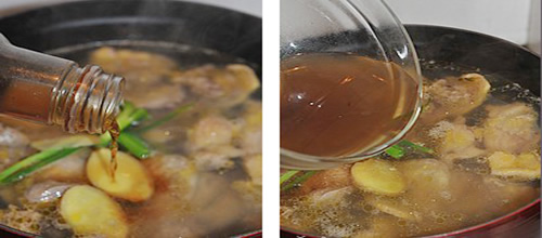 第4步菇香另类的花菇炖鸡汤的家常做法图片步骤