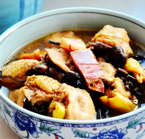 第6步小鸡炖蘑菇的家常做法图片步骤