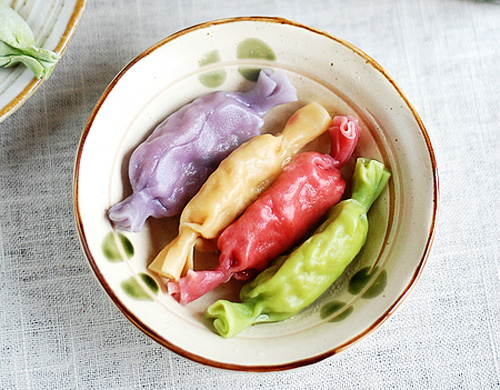 五彩饺子的做法 五彩饺子的做法