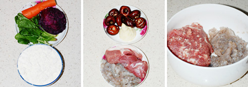 第2步五彩饺子的家常做法图片步骤