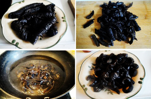 第2步辣炒海参的家常做法图片步骤