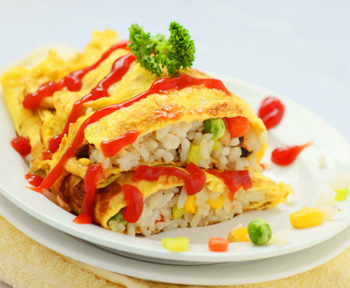 蛋卷饭的做法 蛋卷饭的做法