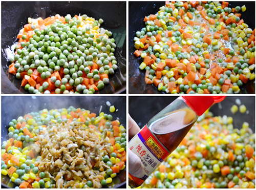 第2步脆爽可口的榨菜胡萝卜黄瓜丁的家常做法图片步骤