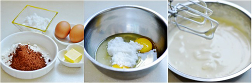 第2步巧克力慕斯树莓蛋糕的家常做法图片步骤