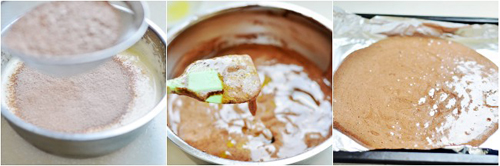 第3步巧克力慕斯树莓蛋糕的家常做法图片步骤