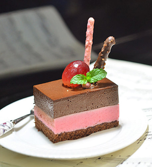 第10步巧克力慕斯树莓蛋糕的家常做法图片步骤