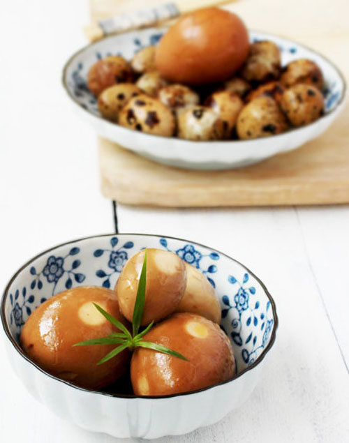 第3步五香啤酒卤蛋的家常做法图片步骤