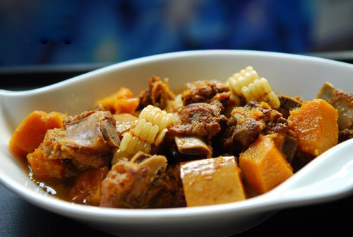 排骨煨玉米南瓜的做法 排骨煨玉米南瓜的做法