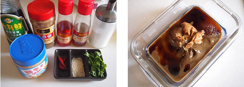 第3步麻酱凉面的家常做法图片步骤