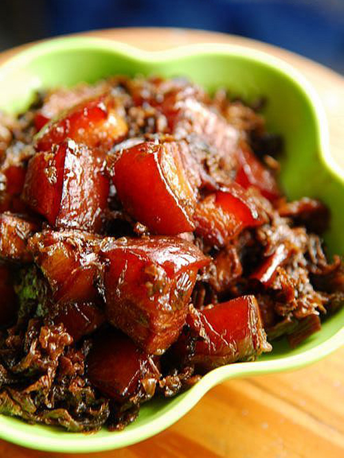 解馋不腻下饭菜 梅干菜烧肉的做法图解,如何做,梅干菜烧肉怎么做好吃的做法